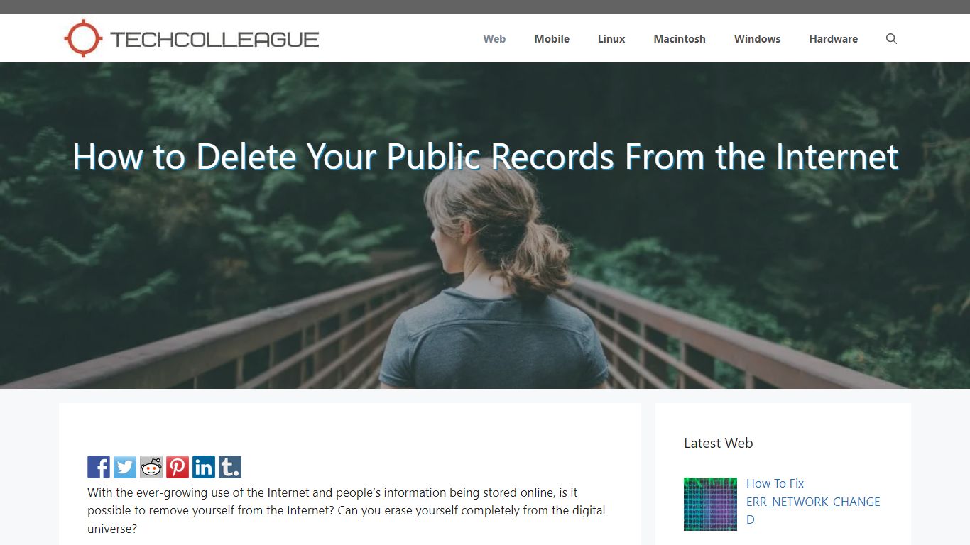 How to Delete Your Public Records From the Internet